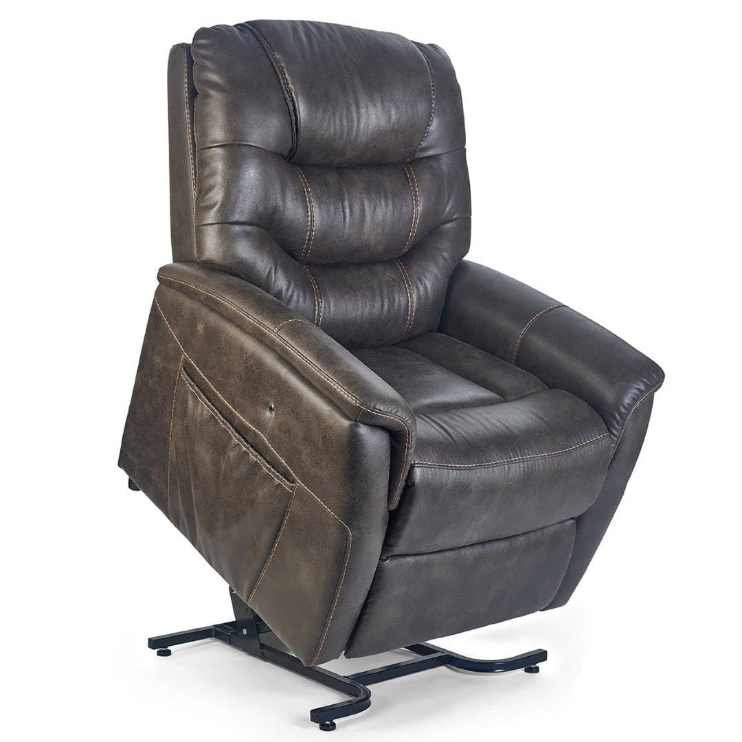 Golden Tech DeLuna™ Series Dione Luxury Power Lift Recliners - Graphite